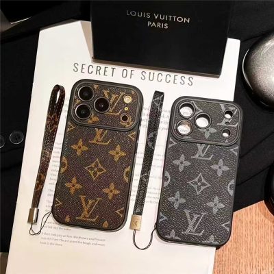 LV iPhone 17 case – card holder magsafe shockproof LV monogram designer phone cover
