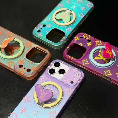 Louis Vuitton iPhone 17 Pro case – card holder designer magsafe LV monogram designer phone cover