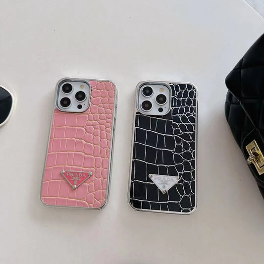 Luxury Designer Prada phone case iphone – MagSafe Case