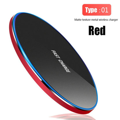 Fast Wireless Charger For Samsung Galaxy  Charging Pad for iPhone