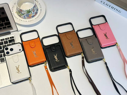 YSL iPhone 15 Pro Max – Slim Clear Phone Case